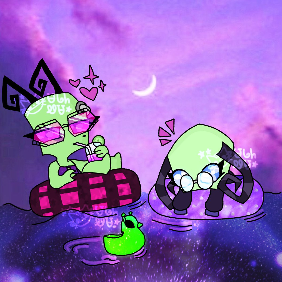 planet_takzz's tweet photo. โLook Tak, another one!โ โโ #takzz โ
๐ท๏ธโ s :: #yumetwt #selfshiptwt #invadertak #invaderzim https://t.co/DILA4MmAVA