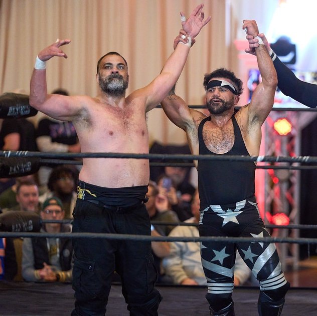 beyondwrestling's tweet image. BREAKING: Eddie Kingston &amp;amp; @Ortiz_Powerful will be in action at "Ballroom Blitz" on Friday, 2/27 at Rhodes On The Pawtuxet in Cranston, RI!

Tickets are on sale: shopiwtv.com/collections/ti…

Plus:
- @TheJonGresham vs. @JosephAgame
- @Santana_Proud
- @willowwrestles
- @Laredokidpro1