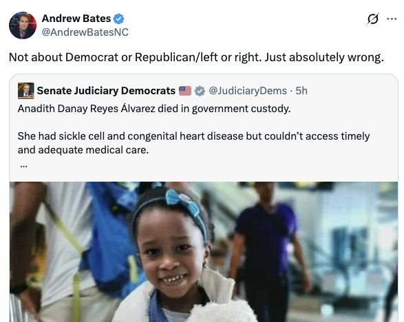 greg_price11's tweet image. Former Joe Biden mid level comms staffer is very angry about the death of a migrant child in border patrol custody-- but is seemingly unaware that it occurred in 2023 under a President that he worked for.