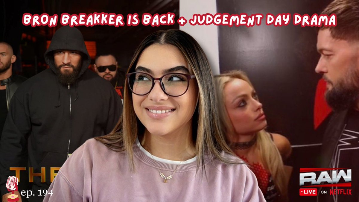 itvictoriadaisy's tweet photo. NEW PODCAST EPISODE!🥳
I recapped everything that happened last night on Raw!

🔗YouTube link: https://t.co/rzcVZjZWtq
🔗Spotify link: https://t.co/9OjkTStt0L
🔗Apple Podcasts link: https://t.co/eauTSWDBTp

I hope you guys enjoy it &amp; let me know your thoughts!🫶🏼 https://t.co/yUvUmjkRmp