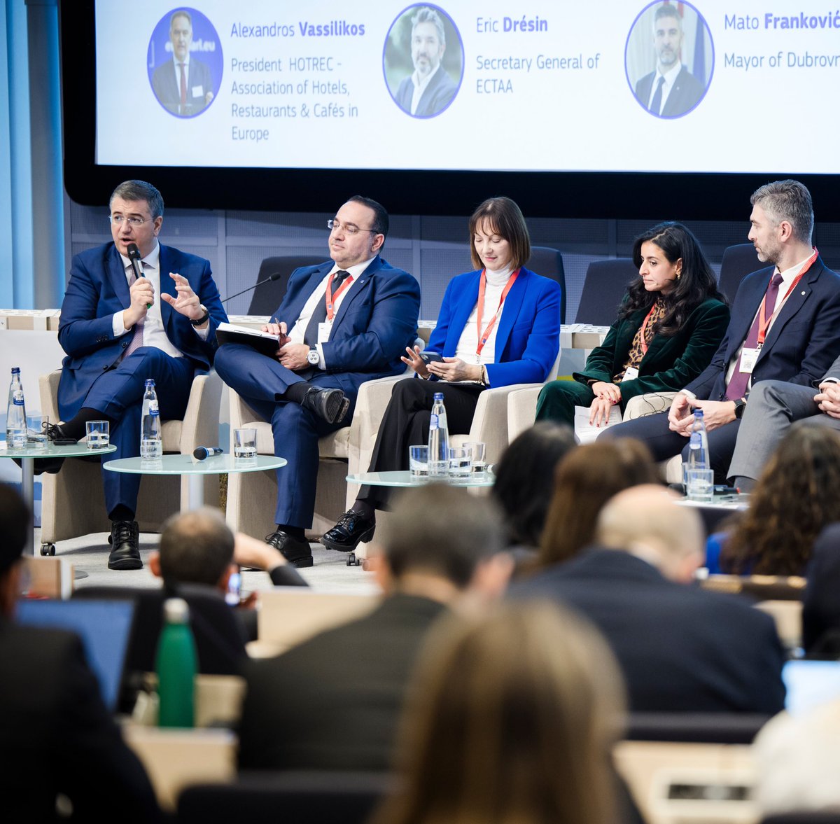 A new chapter for tourism in Europe.
UN Tourism thanks Commissioner <a href="/tzitzikostas/">Apostolos Tzitzikostas</a> for convening an exchange with Secretary-General <a href="/Shaikha__Nasser/">Shaikha Nasser</a> at #EuropeanTourismDay.
The meeting brought together public &amp; private partners advancing an action-driven EU–UN Tourism partnership.