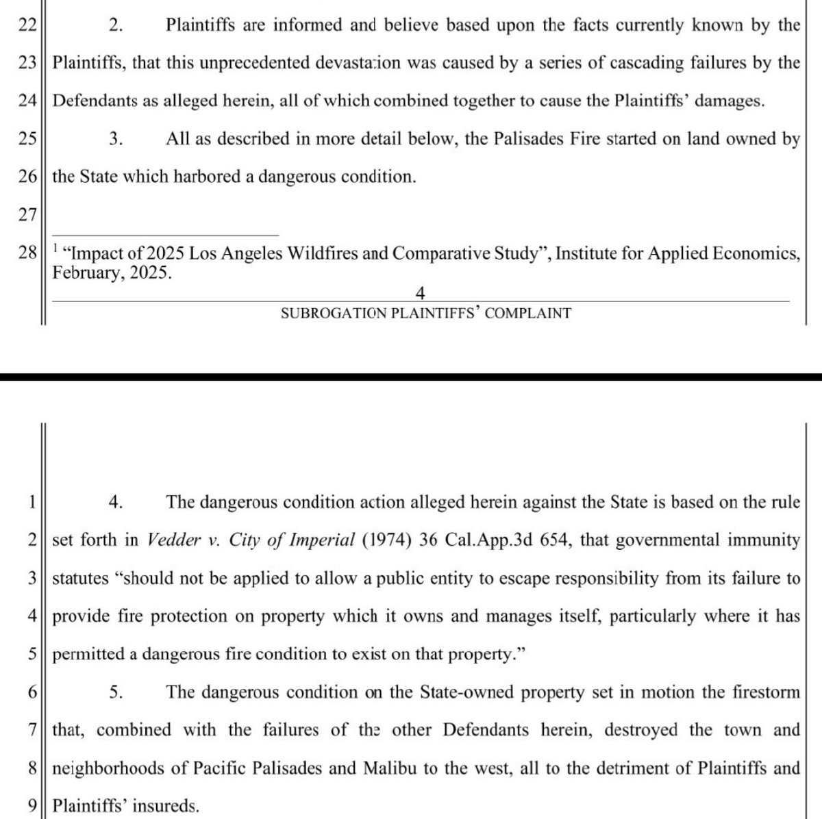 Hotshot_Movie's tweet image. BOMBSHELL: Gavin’s bad day just got worse. The insurance companies have joined the suit against Gavin Newsom + LA City for the Palisades Fire, adopting @415FirePhoto’s argument that Newsom’s agency is responsible for allowing the fire to rekindle. They have held out for a…