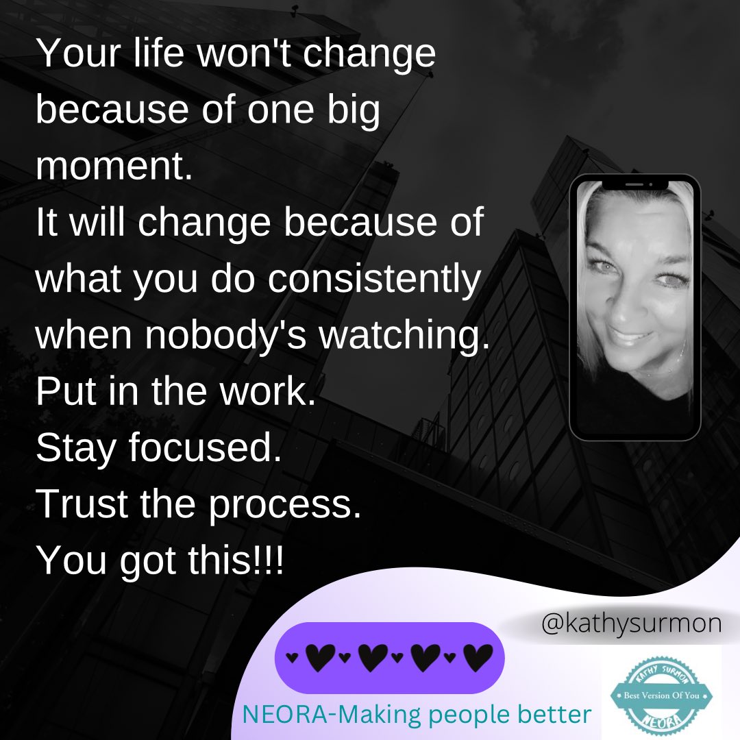 Happy Tuesday ꨄ

Consistency wins every time.. 

#mindset #courage #integrity #possibilities #SelfLove #livehappy #notetoself #confidence #strength