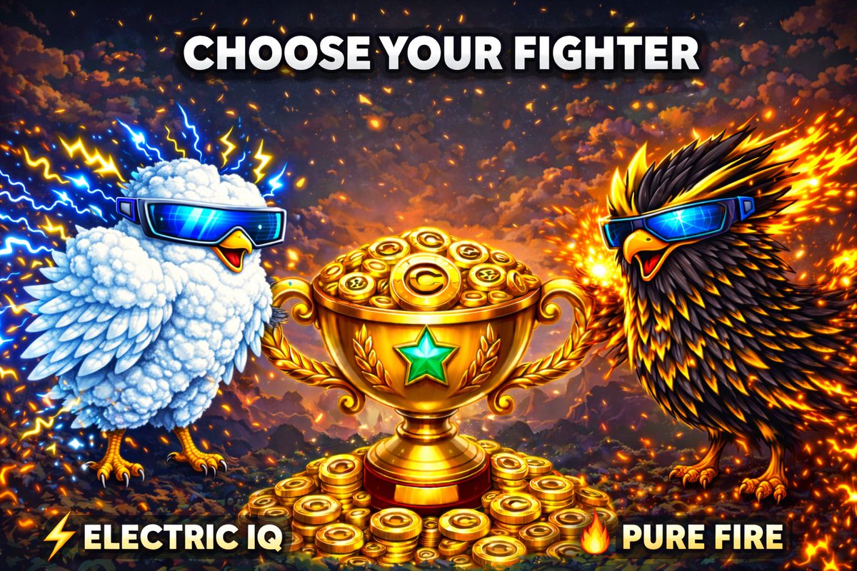 Choose your fighter

Electric IQ ⚡ or Pure Fire 🔥

Which one will <a href="/PufLaunch/">puf (e/acc)</a> community picks up?