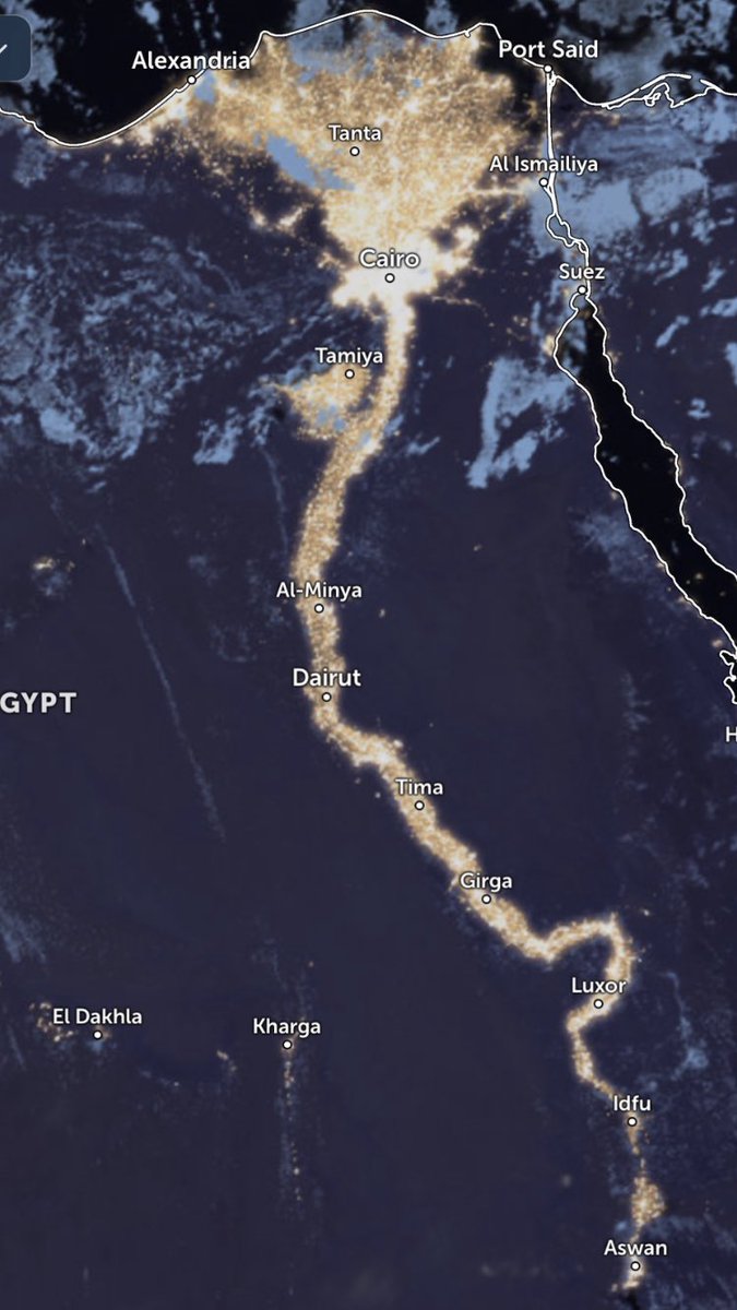IonisedSkyWatch's tweet photo. Without clean air and water even the night lights of the mighty River Nile will fade away to #GlobalistGrey😤 Millennia wiped away by mineral hungry lunatics running the asylum
🤬🤯🤮 I Do Not Consent! #BanGeo_Engineering #BanSAF https://t.co/RUaTYQcA5C