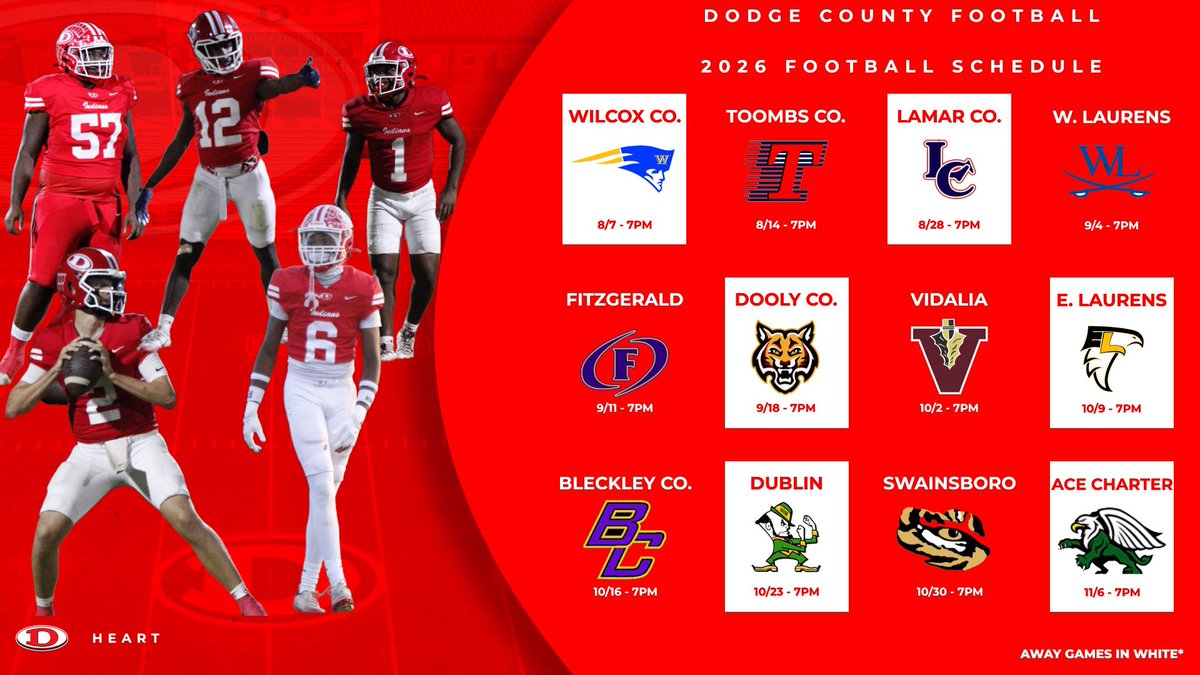 Dodge Co. Football tweet media