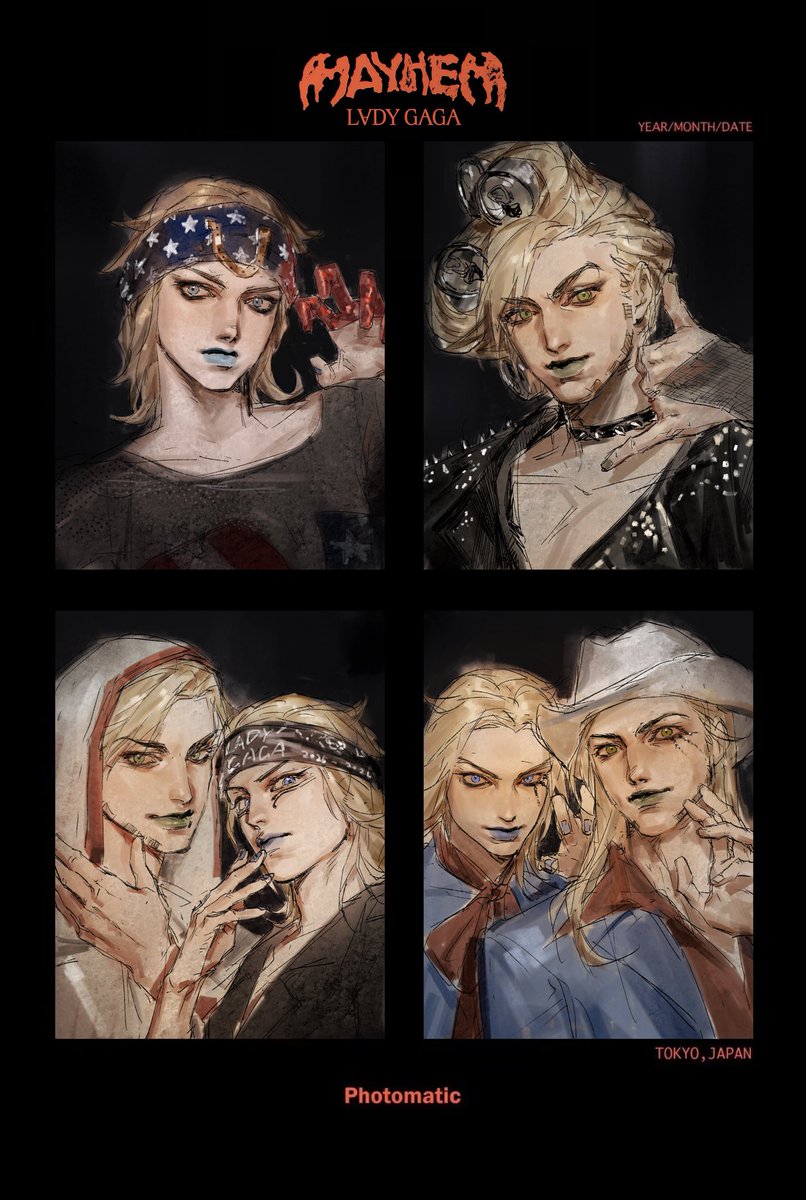 liejiuyuyan1's tweet image. If Gyro and Johnny are fans of Lady Gaga