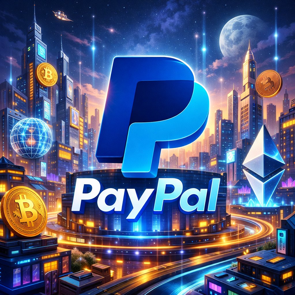 4 in 10 merchants already accept crypto‼️ A PayPal survey shows large  companies are driving adoption. 50% of companies earning over $500M in  revenue, already accept crypto. 👀