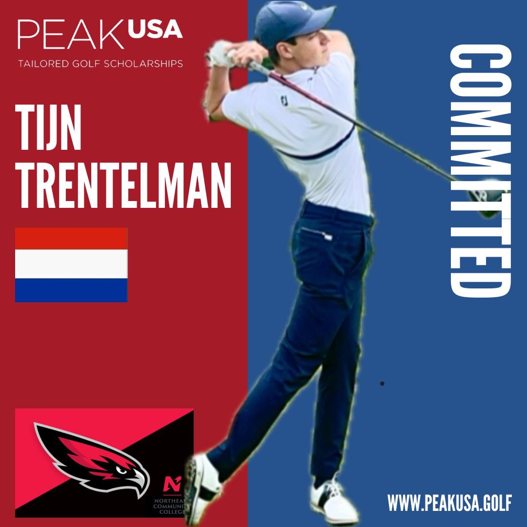 PeakUSA-Golf scholarship placement services tweet media