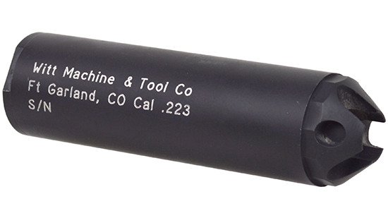 Witt Machine Canooter Valve ultra compact 5.56 monocore full auto rated suppressor with flash hider end cap for $222 currently here: mrgunsngear.org/3ZFVv1G

Review was up on the channel before Youtube deleted it but on an AR15 you'll get between 10-15db of reduction depending on