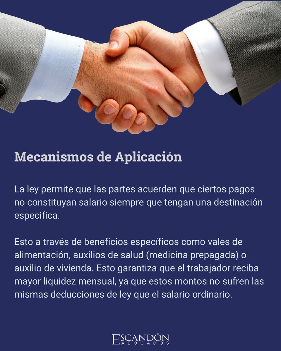 EscandonLaboral's tweet photo. La flexibilización salarial es una herramienta válida para optimizar costos laborales, siempre que se respeten los límites legales y la destinación específica de los pagos.

Conozca su correcta implementación en
 https://t.co/Yw0WVCW5Gp https://t.co/DzTaXMSf46