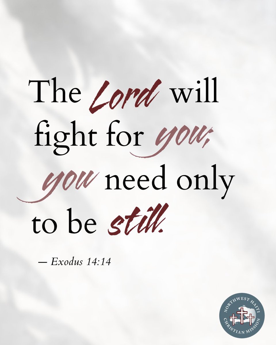 NWHCM's tweet image. In the silence, He works wonders. ✝️🕊️