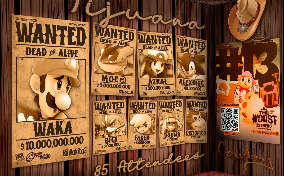 PSK Tijuana Crew → Worsito #15 tweet media