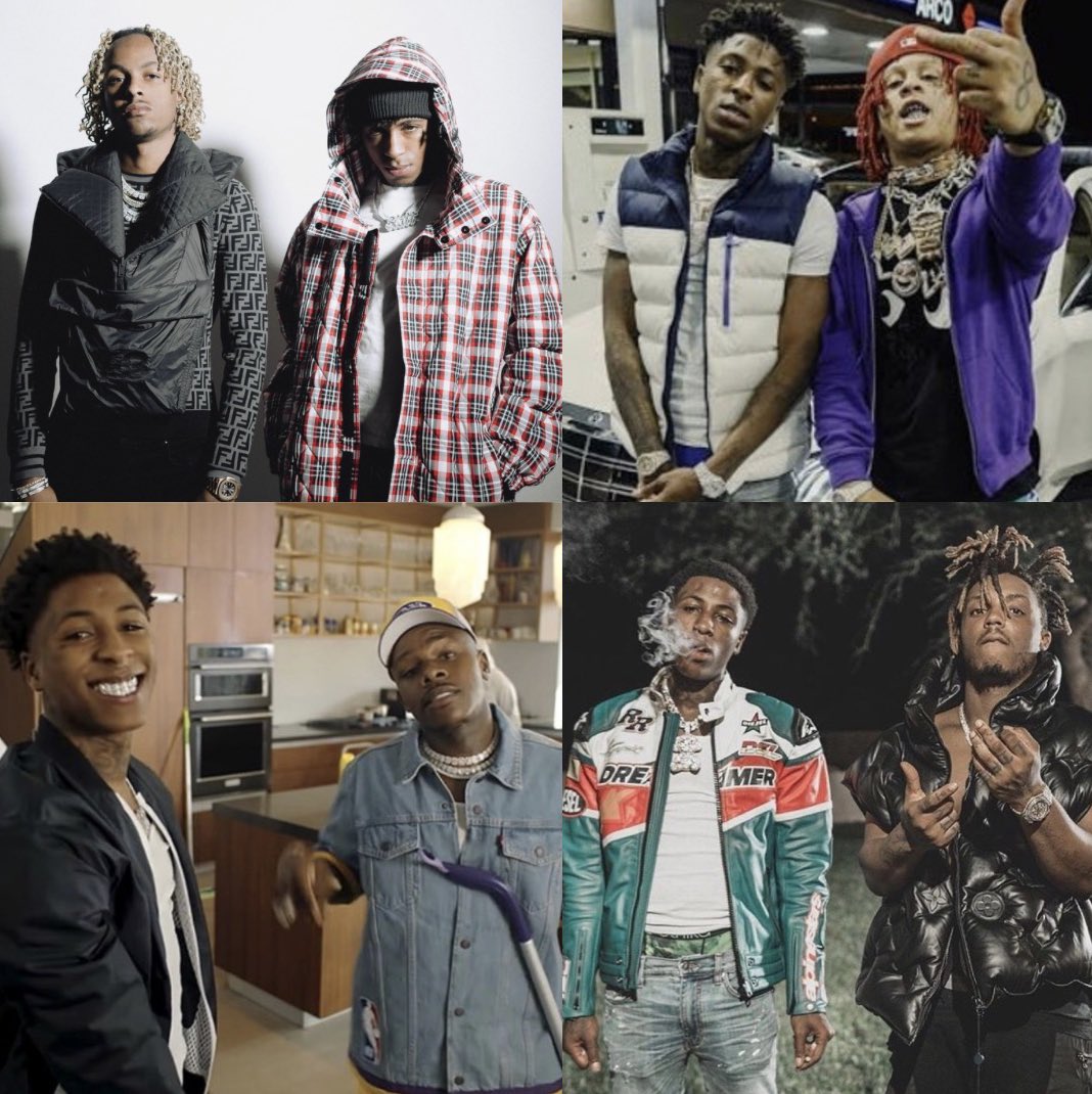 Rank these NBA YoungBoy collaborations from best-worst