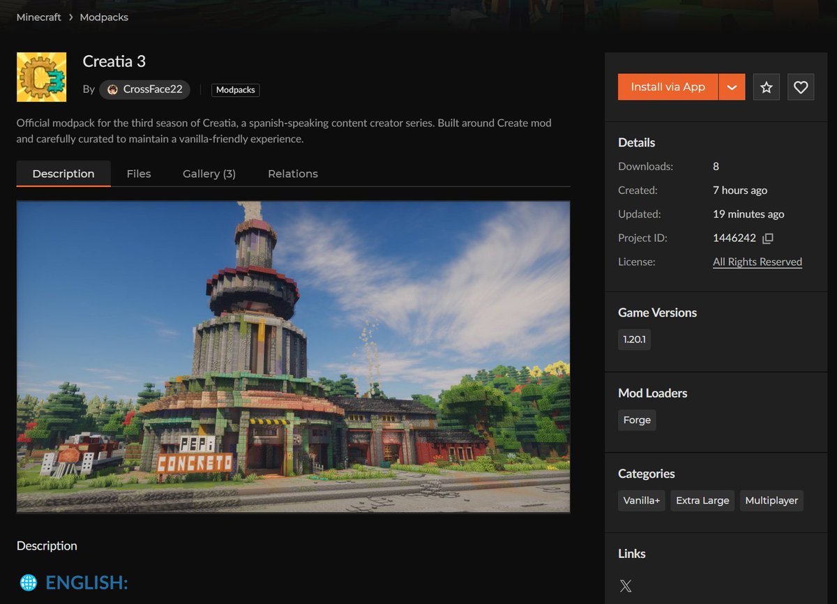 Creatia 3 ⚙ tweet media