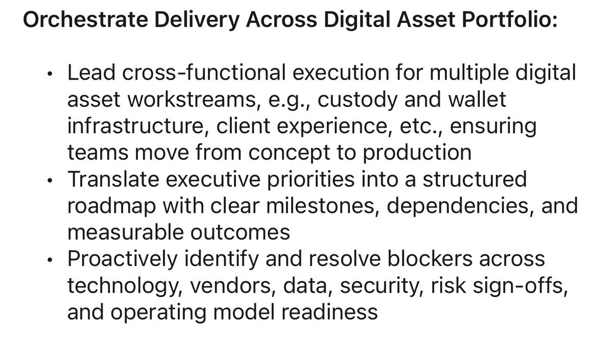Morgan Stanley is looking to build crypto wallet and custody infrastructure,  according to a digital asset portfolio lead job ad Higher