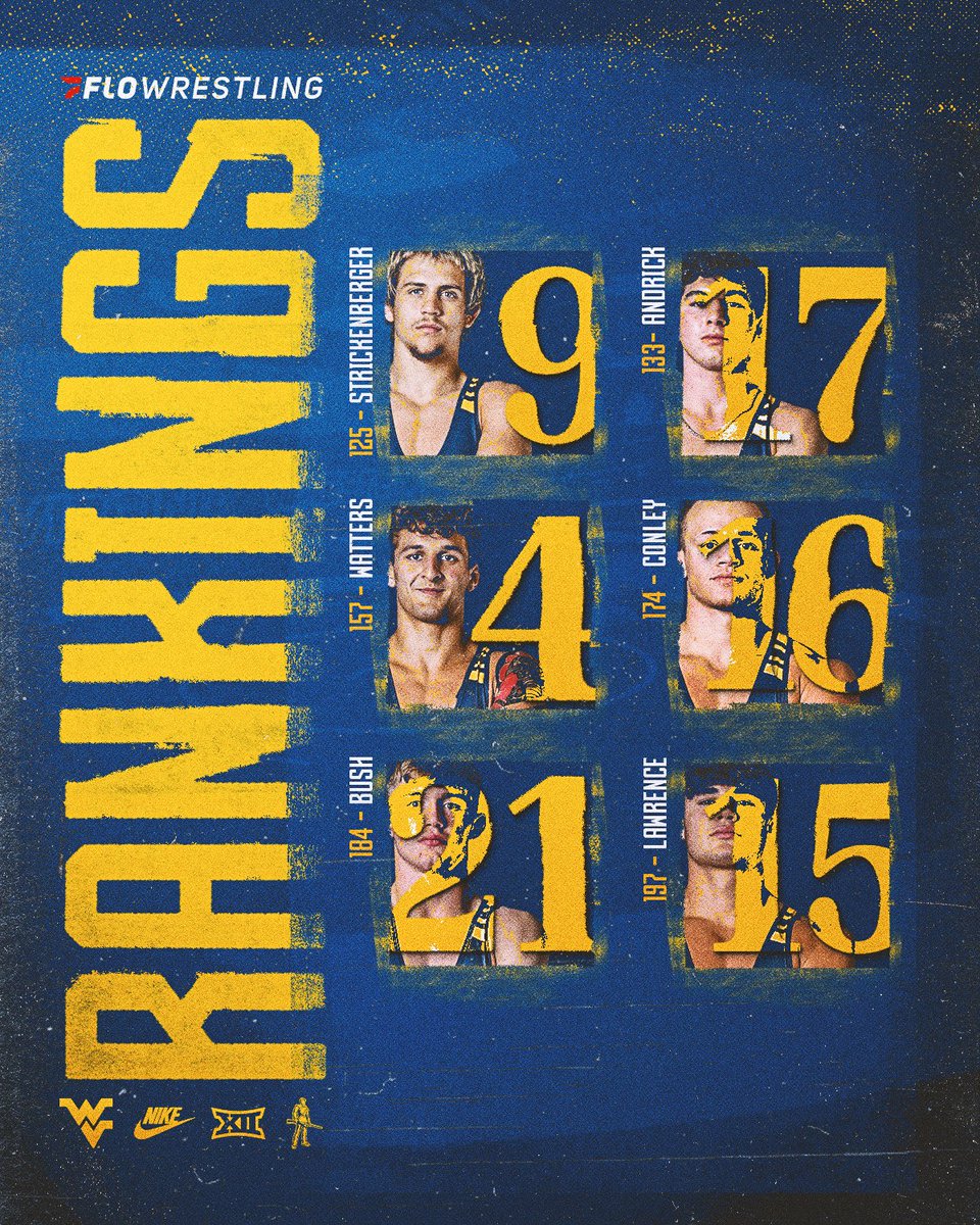 WVU Wrestling tweet media