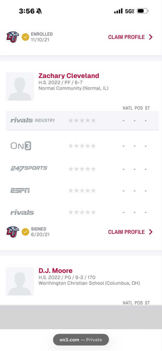 LUHypeman's tweet image. The basketball world is finding out what we have known for years. Zach Cleveland is that dude. Pretty good for a “0 star” recruit.