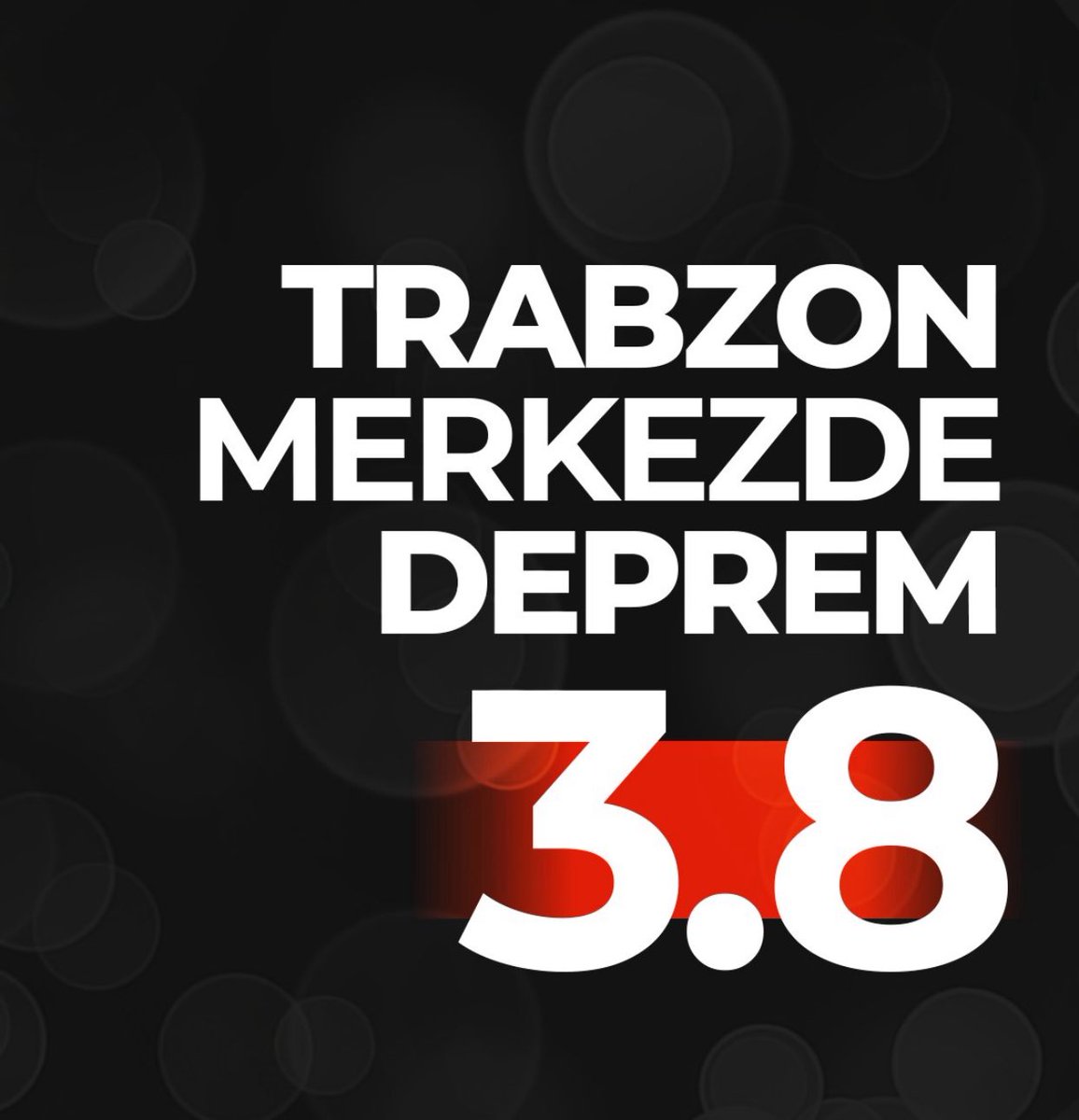 Geçmiş olsun #Trabzon