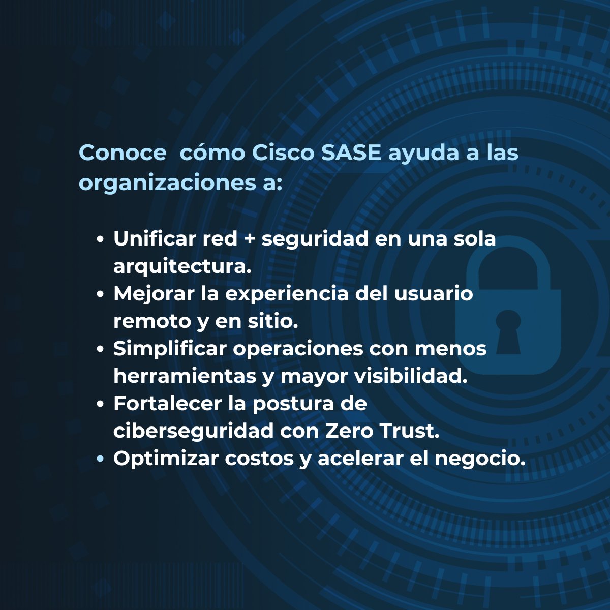 AtriaTN's tweet photo. En esta conferencia hablaremos de dolores reales, casos prácticos y cómo Cisco SASE ayuda a transformarlos.
Regístrate y asegura tu cupo: #TIhttps://atriaglobal.webex.com/weblink/register/r7cd7caf4676c1153a784866d3d757777 https://t.co/kxbjzVLzKa