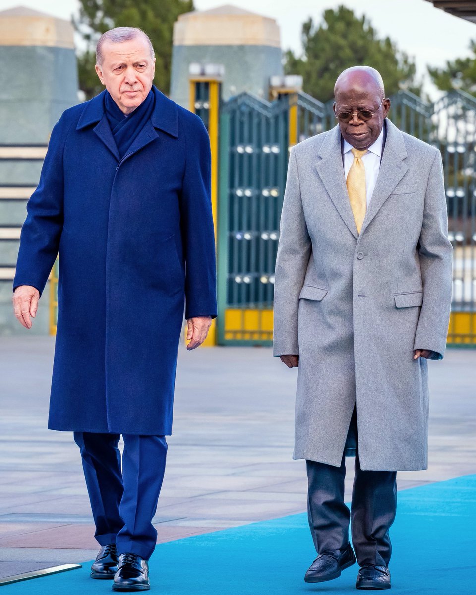 officialABAT's tweet image. During the State Visit today in Ankara, Türkiye, President Recep Tayyip Erdoğan and I reaffirmed our shared ambition, which speaks directly to jobs, investment, and opportunity for our people, creating a clear pathway to a five-billion-dollar trade volume between Nigeria and…