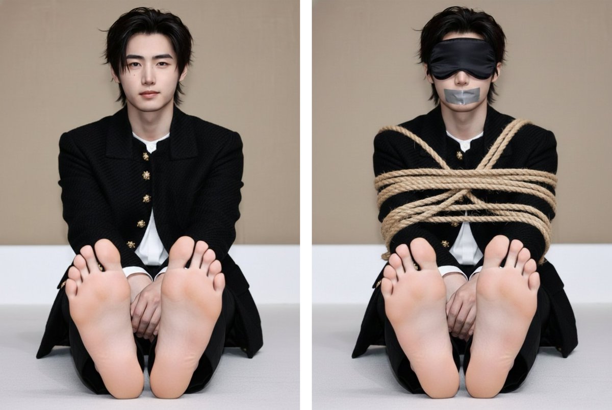 5vngh00n realized too late in what kind of photoshoot he got himself into 😋