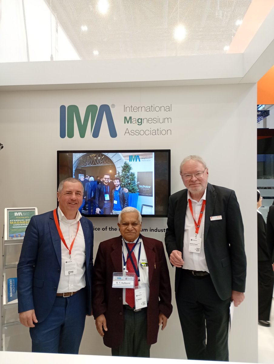 The IMA was proud to have attended the recent EUROGUSS 2026! This event served as an excellent educational experience on die castings and related technologies.

Thank you to STIHL for allowing IMA to co-exhibit, and to our members for displaying the "Proud Member of IMA" signs.