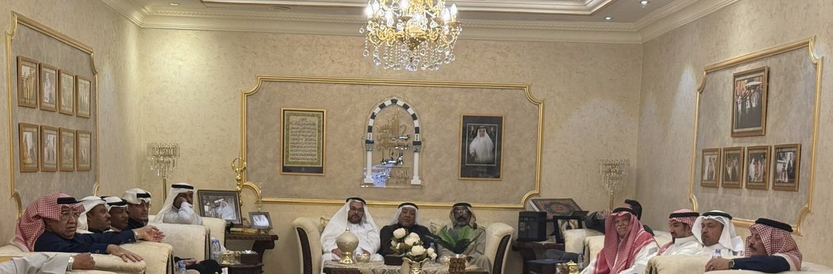 تشرفنا هذا اليوم الثلاثاء 1447/08/08هـ الموافق 2026/01/27م بمجلس الوالد <a href="/majlisalnoman/">مجلس الريّس/مصطفى النعمان</a>
الأستاذ/ وائل محمود رفيق <a href="/wrafeq1/">وائل رفيق</a> وصحبةٍ الكرام، في ليلةٍ مدينيةٍ دافئة، تزدان بالودّ والأصالة.
تخللتها أحاديث شجية عن المدينة المنوّرة، وعطرٌ من القصائد الشعرية، ولمحات ثرية من الجوانب