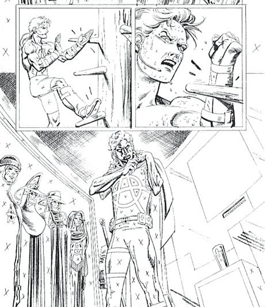 anarkydaily's tweet photo. Anarky (1999) #9 Pencils https://t.co/mMWj64jHgP