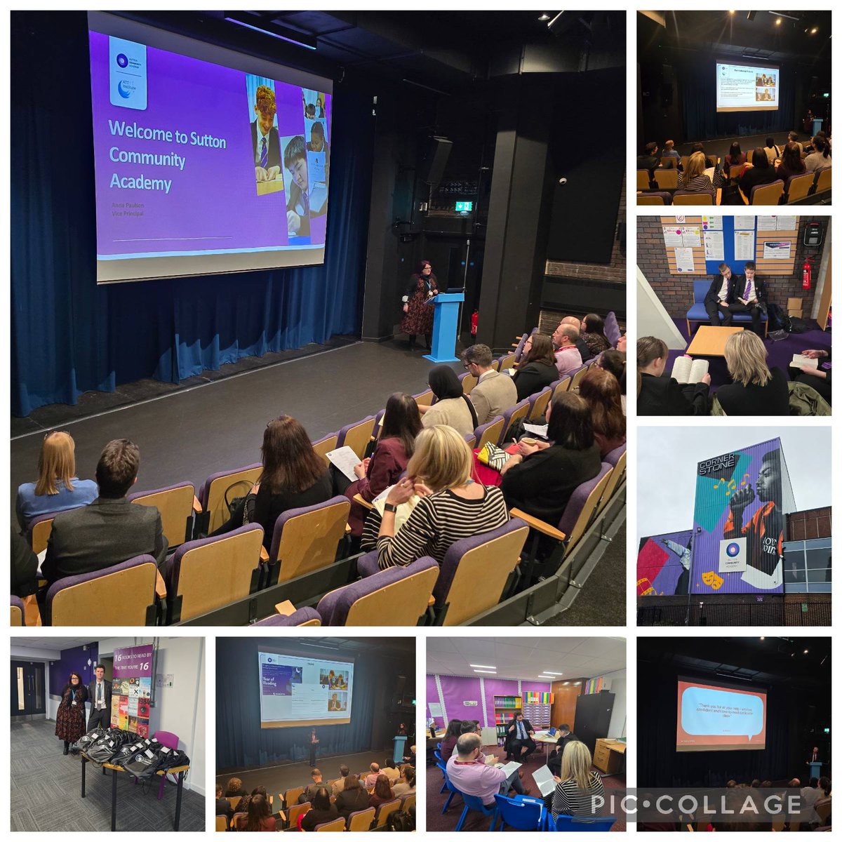 SuttonAcademy's tweet photo. A huge thank you to all who joined us for our Reading Conference at SCA 📚 Inspiring passion, powerful conversations, and a shared commitment to improving literacy for our young people! We hope it was a useful, productive day for all! #reading #ATTI #thesuttonway https://t.co/tFBIyKwrIn