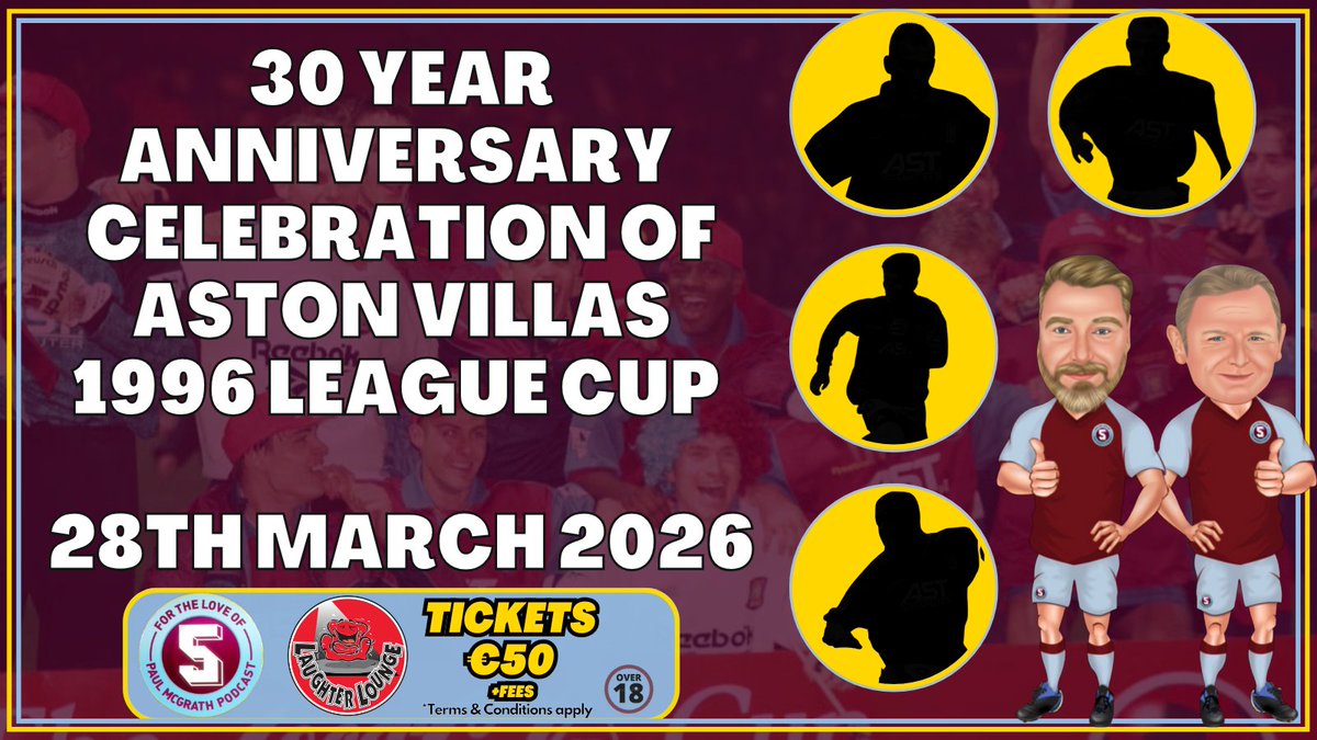 For The Love of Paul McGrath Villa Podcast tweet media