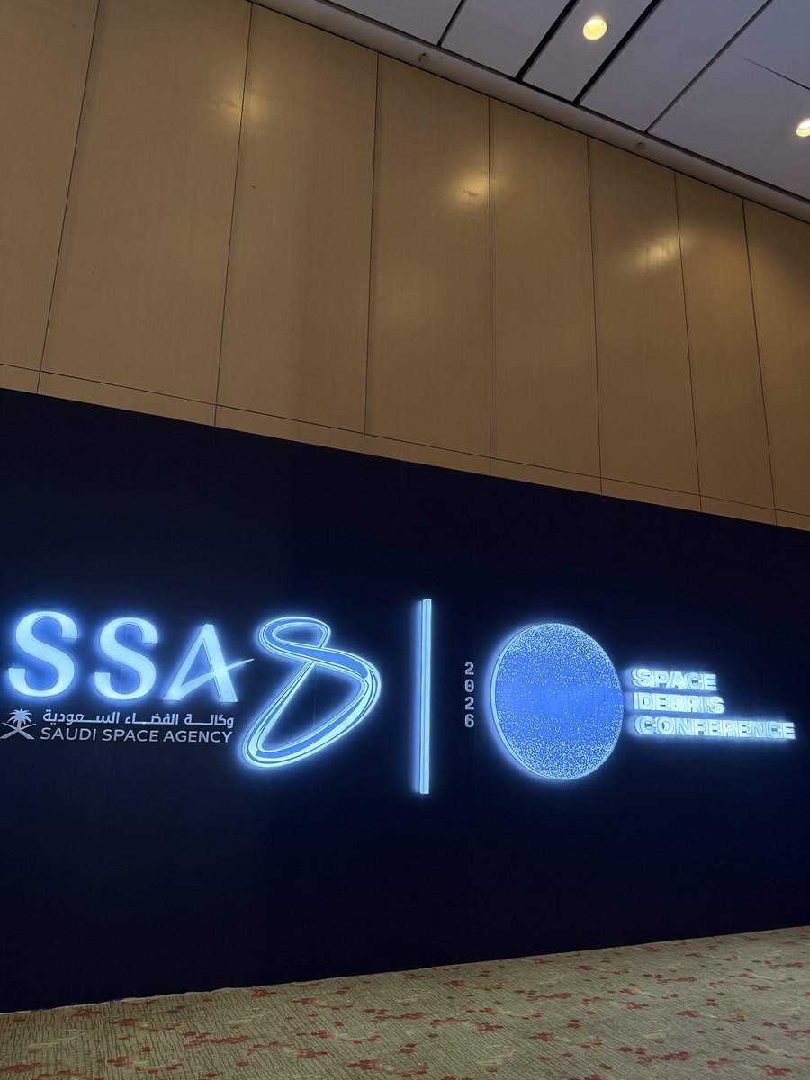 7shMo2's tweet photo. مؤتمر الحطام الفضائي 26
تجربة جميلة وأفتخر إني كنت جزء منها🪄🚀
@saudispace 
#SpaceDebrisConference https://t.co/6SUnntihI2