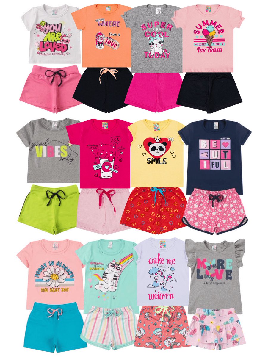 Arisha_Mello's tweet photo. Não perca esta oferta grande na SHEIN! Economize muito agora!
🛒Kit 8 Peças Infantil Verão Menina Juvenil Feminino 1 ao 14 - 4 Blusas + 4 shorts
https://t.co/2YbMc21xkT
#achadinhos #achadinhosshopee #short #blusas https://t.co/h2RO86nnno