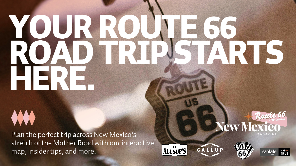NMMagazine's tweet image. Did you know Route 66 is turning 100 this year? Plan your New Mexico road trip with our official Route 66 site, featuring itineraries, must-see stops, and stories from along the Mother Road. Check it out: nmmag.us/route66 #Route66