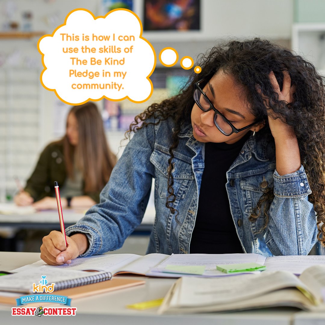 The Make a Difference Essay Contest asks students to reflect on how kindness can shape their communities, which is not only a thoughtful writing opportunity for students, but also a great tool for parents &amp; educators.

📝 Essays due Friday, March 13th
🔗 na2.hubs.ly/H033tJv0