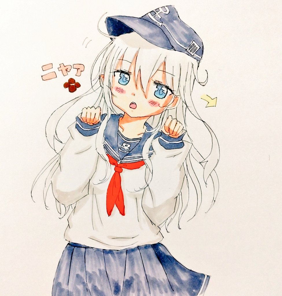 響(艦これ) 「めんたるりせっと」|めぐみ@絵を描く提督さんのイラスト