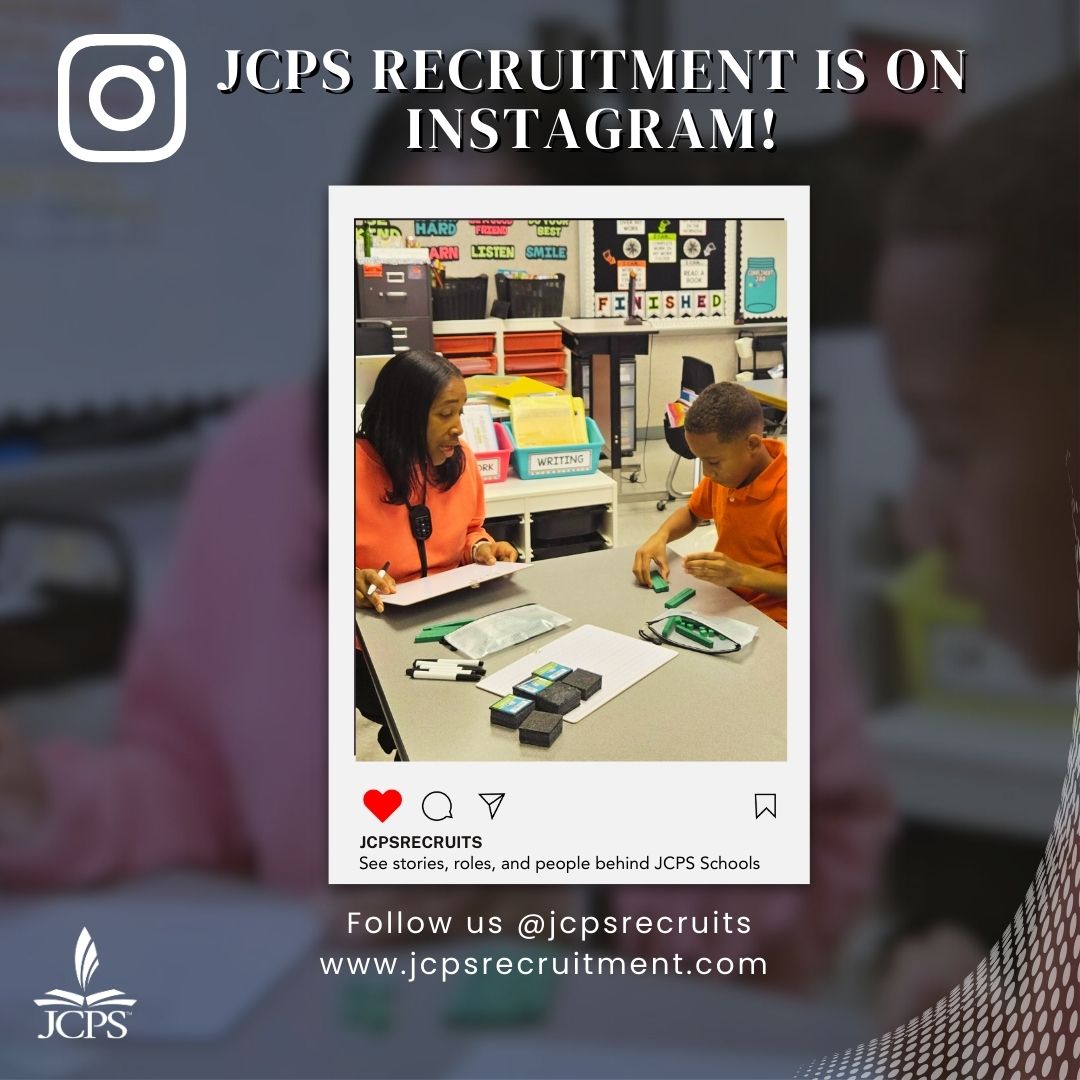JCPS Recruitment tweet media
