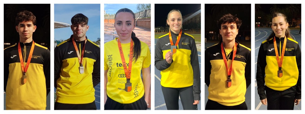 Sis medalles en el Campionat Autonòmic Promesa Individual Short Track, dissabte passat a València. ➡️ tinyurl.com/yup2ykbz