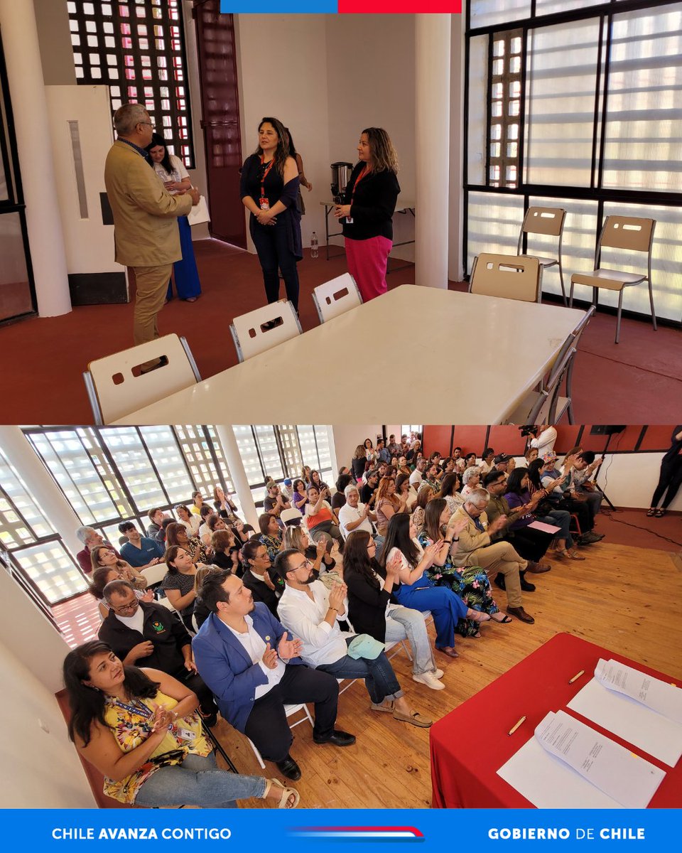 📌El Seremi de <a href="/MDSCoquimbo/">MDSF Coquimbo</a>, Celso López, junto a la alcaldesa de #LaSerena, Daniela Norambuena, encabezaron la inauguración de la infraestructura del Centro Comunitario de Cuidados en #LaAntena, que brindará un espacio de participción social y contención a personas cuidadoras.