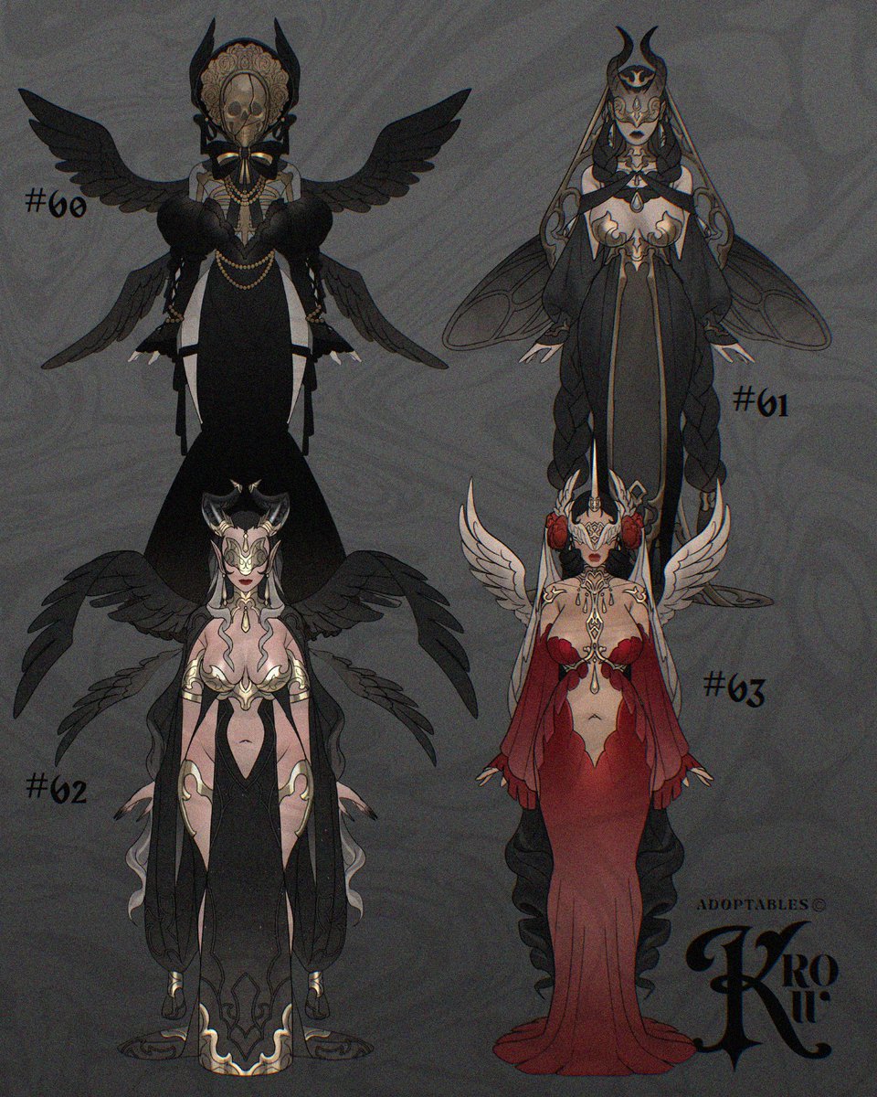 Krow07's tweet photo. Gotta get my meds to stay alive so I made a batch of new adopts available at ko-fi shop! 💅❤️ https://t.co/DzC4Ujrwsk