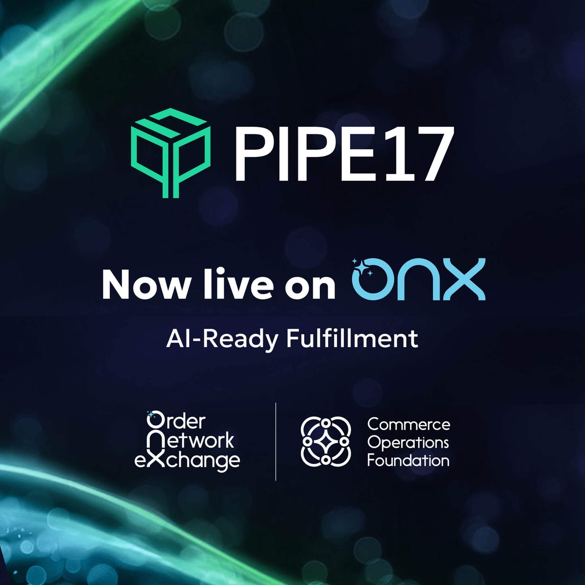 Pipe17 - Unifying Order Operations tweet media