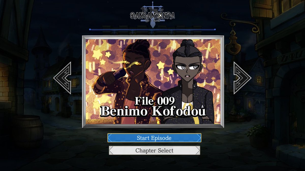 An inspiring melody.

The Jurist Files: Benimo Kofodou premieres tomorrow.