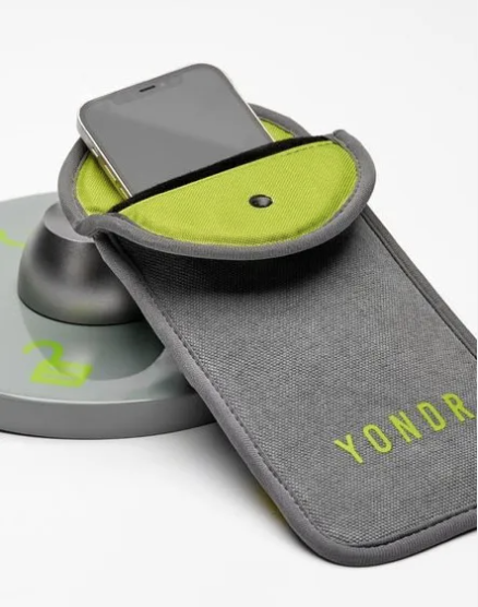 This is selling like hotcakes!  Phone Lock Pouches secure phones, locks devise.  Uses a magnetic locking system for students to keep it with them but it is locked up.  Now you know!