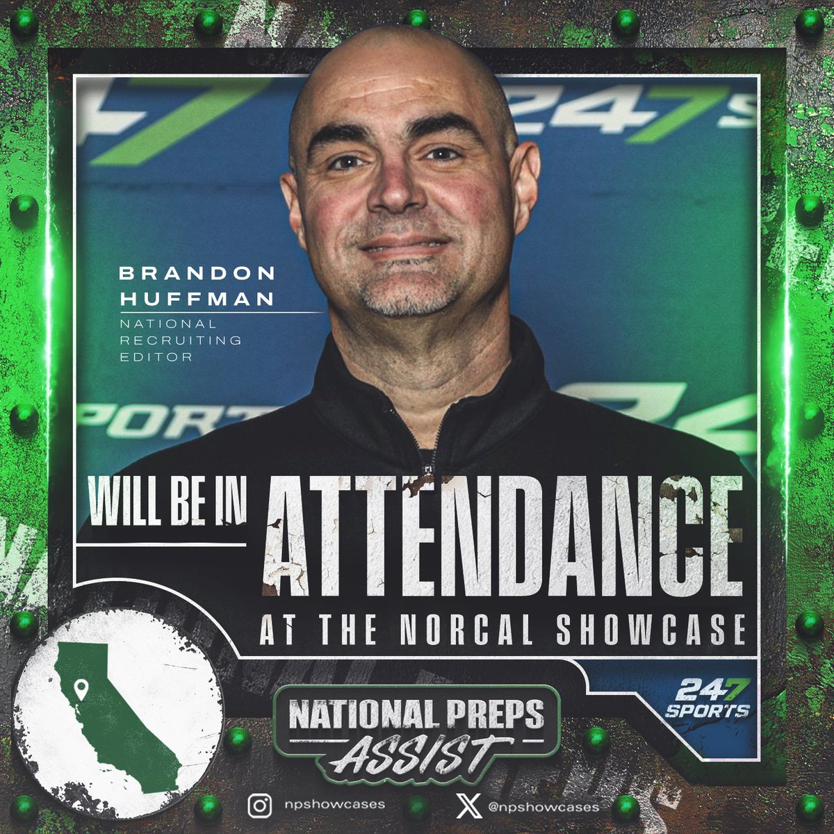 🚨Northern California Prosects🚨

<a href="/NPShowcases/">National Preps Showcases</a>➡️3.14.26 

🖊️Secure your spot here➡️ t.ly/jFjPb
￼ 
🤝<a href="/BrandonHuffman/">Brandon Huffman</a> | <a href="/247Sports/">247Sports</a>