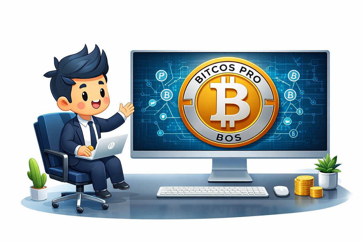 Empowering the crypto community through secure & transparent technology.  #BitcosPro #Bos #CryptoCommunity #Blockchain #Web3 #Innovation