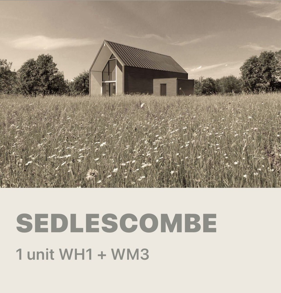 CURRENT PROJECT: 
SEDLESCOMBE

Wunderhaus charges a license fee for the use of their design in the same way an architect is paid a fee for a license to use the copyright for their design. The main difference lies in our “product” approach.