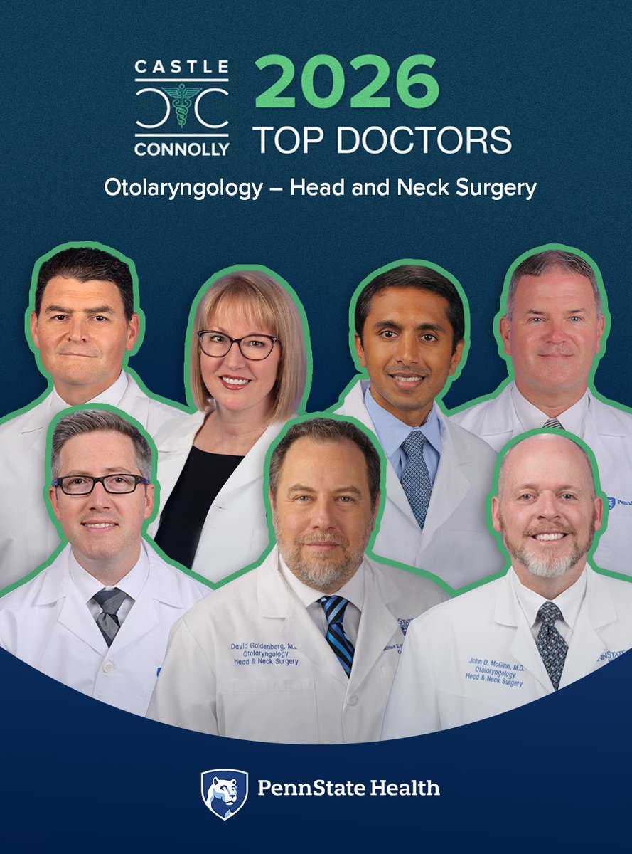 Penn State Otolaryngology - Head and Neck Surgery tweet media
