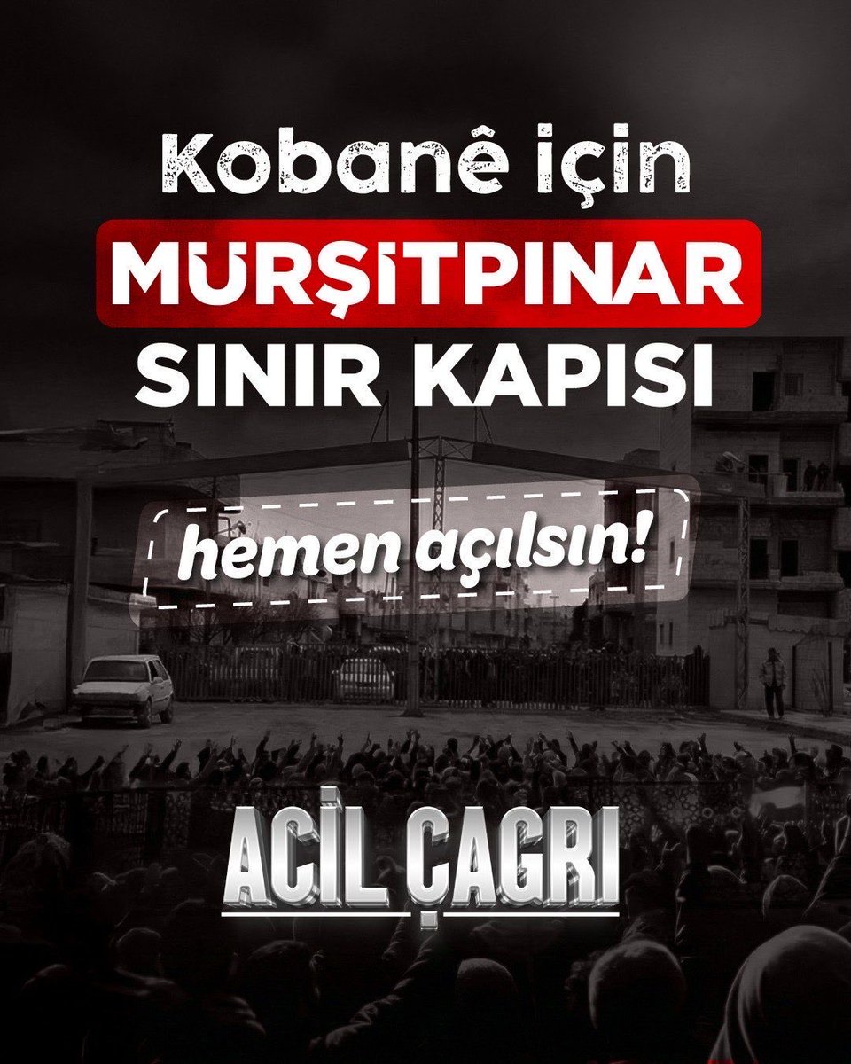 Çocuklar ölüyor, ısınamıyor insanlar, bebek maması yok, açlık var. İnsanlığa çağrı; #mürşitpınarsınırkapısıaçılsın