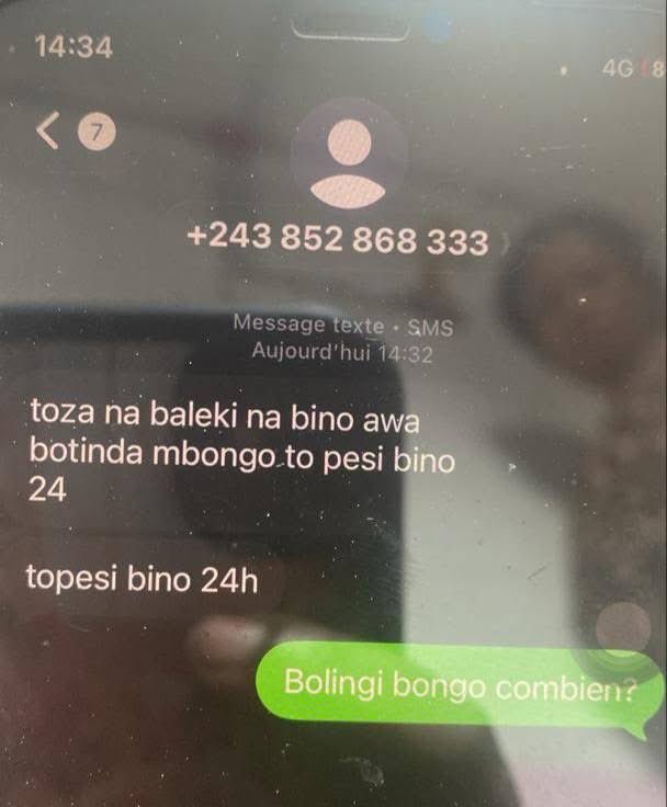 Insécurité 

BONNE NOUVELLE 
kidnappée avant-hier, Fortune MWARY est retrouvée ce mardi 27 Janvier 2026.

Ses ravisseurs l'ont abandonné à Maluku. 
Merci à tout le monde pour la mobilisation. 

Soyons prudents à Kinshasa.