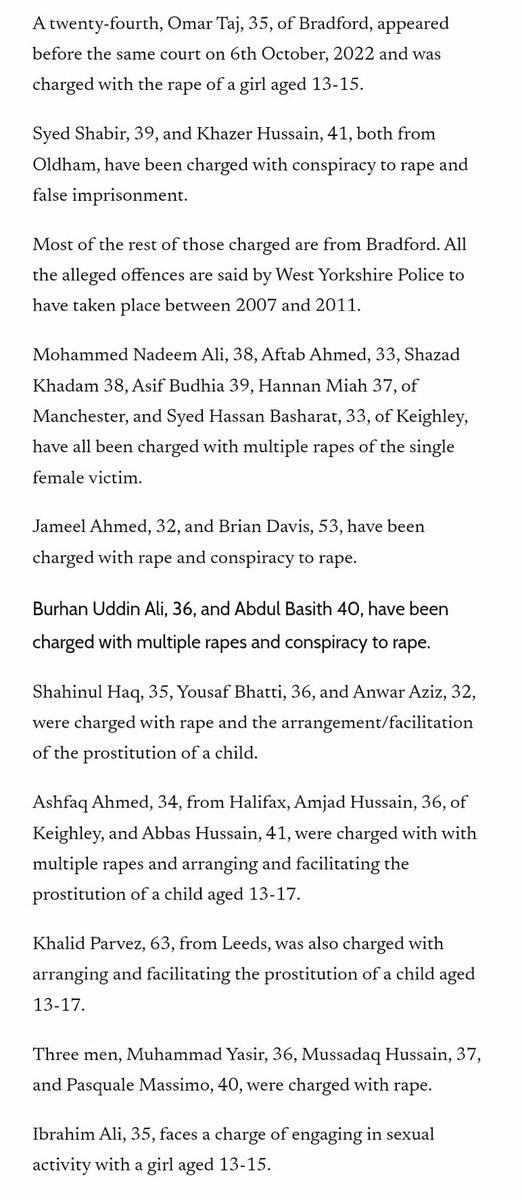 NormanBrennan's tweet image. BREAKING NEWS; I’m informed that these👇 SEVEN Pakistani Grooming &amp;amp; Rape gang members are in court tomorrow charged with the most apalling Rapes of Children (Girls) as young as 13/14yrs

 I am prohibited from saying anything further at this time re the Subjudice Rules! But I’m…